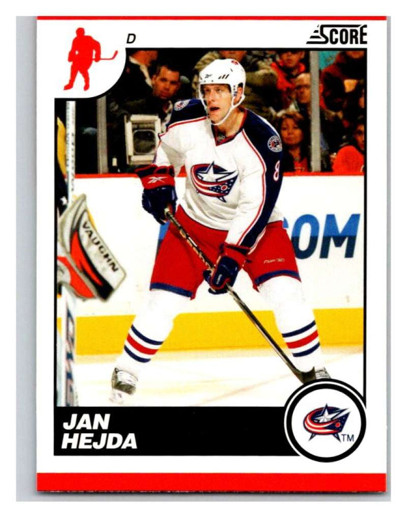 (HCW) 2010-11 Score Glossy #168 Jan Hejda Blue Jackets Mint