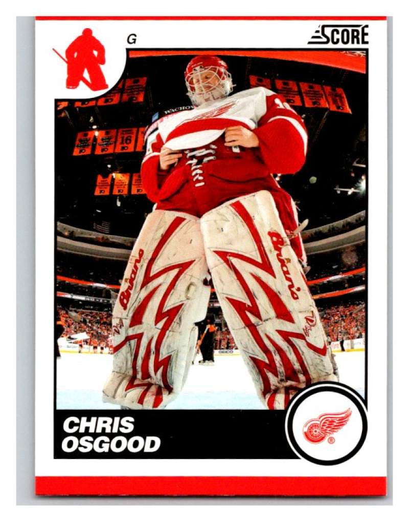 (HCW) 2010-11 Score Glossy #200 Chris Osgood Red Wings Mint