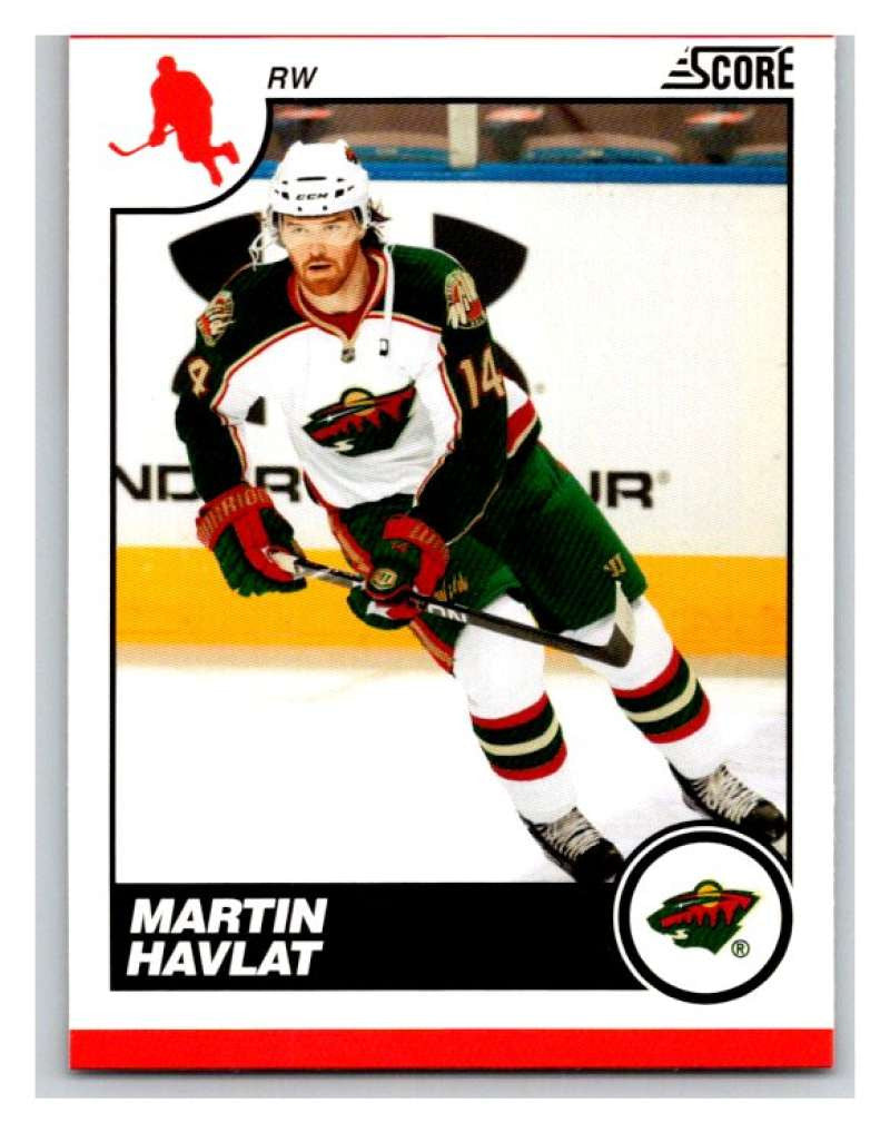 (HCW) 2010-11 Score Glossy #247 Martin Havlat Wild Mint