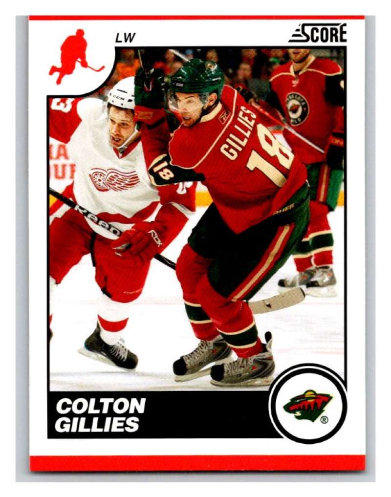 (HCW) 2010-11 Score Glossy #255 Colton Gillies Wild Mint Image 1