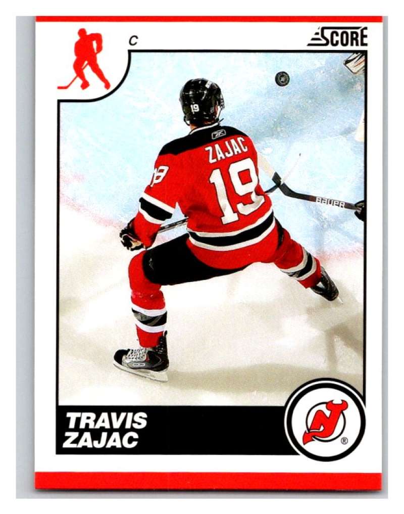 (HCW) 2010-11 Score Glossy #293 Travis Zajac NJ Devils Mint Image 1