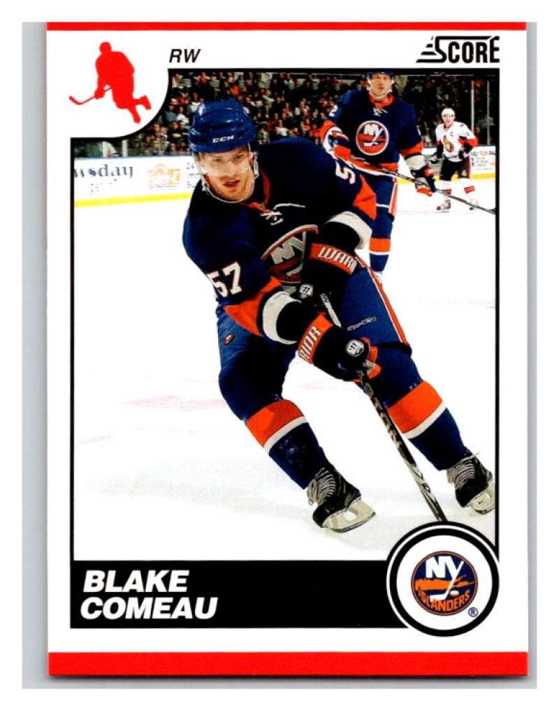 (HCW) 2010-11 Score Glossy #313 Blake Comeau NY Islanders Mint Image 1