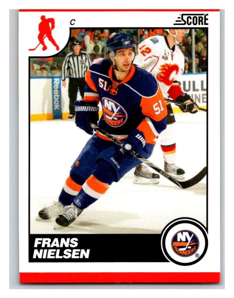 (HCW) 2010-11 Score Glossy #315 Frans Nielsen NY Islanders Mint Image 1