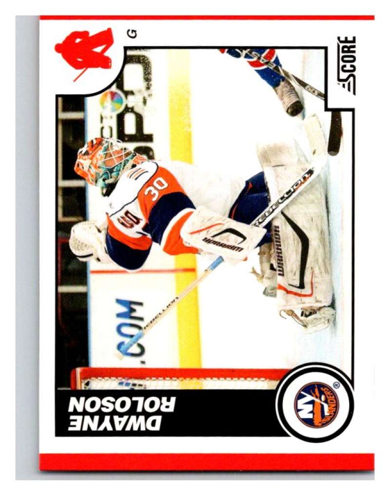 (HCW) 2010-11 Score Glossy #319 Dwayne Roloson NY Islanders Mint Image 1