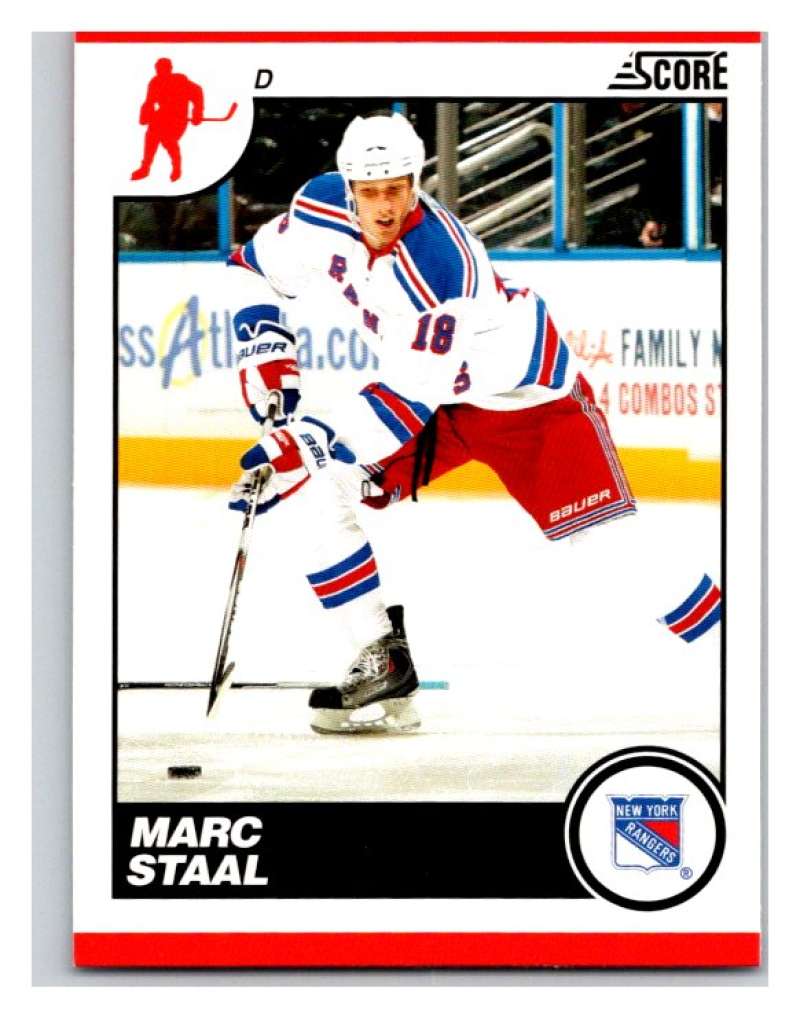(HCW) 2010-11 Score Glossy #333 Marc Staal NY Rangers Mint Image 1