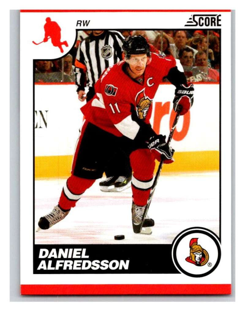 (HCW) 2010-11 Score Glossy #337 Daniel Alfredsson Senators Mint