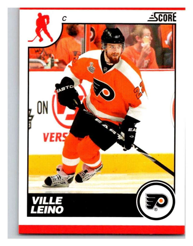 (HCW) 2010-11 Score Glossy #360 Ville Leino Flyers Mint
