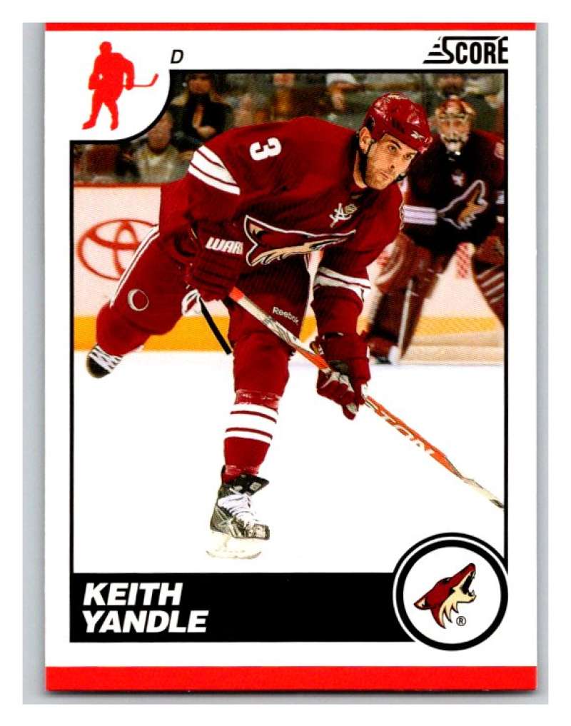 (HCW) 2010-11 Score Glossy #377 Keith Yandle Coyotes Mint Image 1