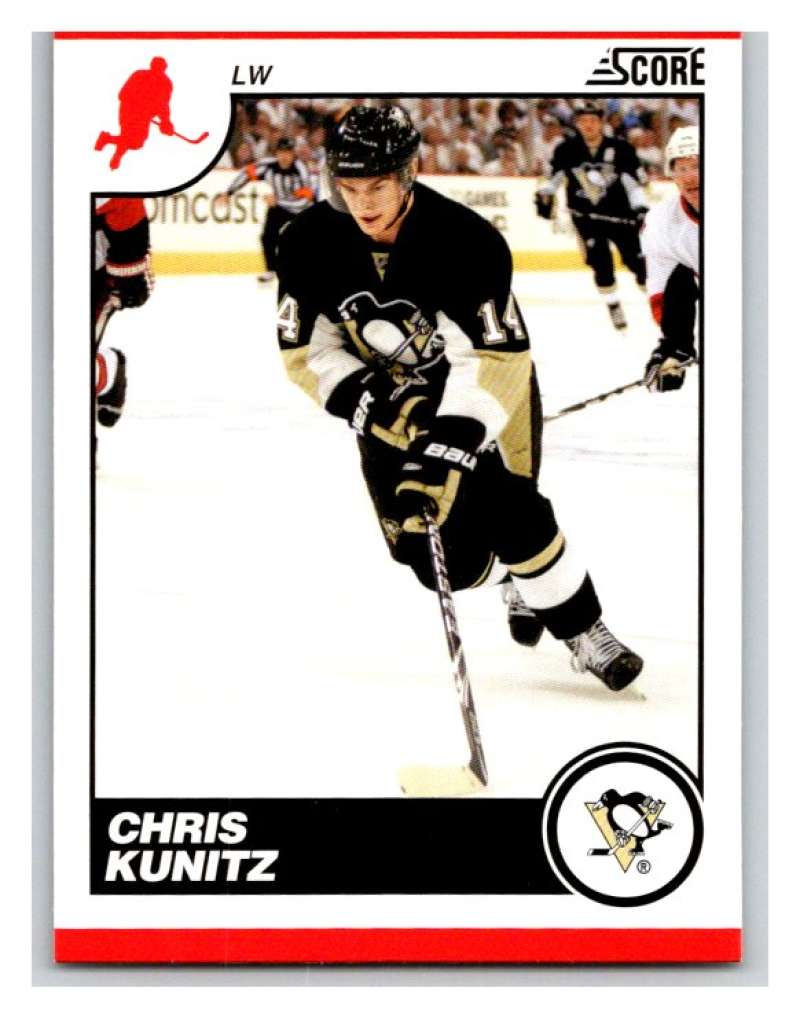 (HCW) 2010-11 Score Glossy #384 Chris Kunitz Penguins Mint Image 1