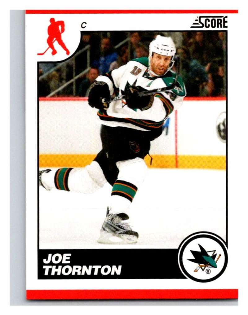 (HCW) 2010-11 Score Glossy #396 Joe Thornton Sharks Mint Image 1