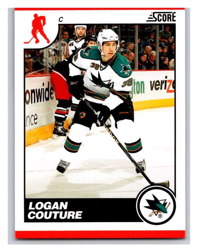 (HCW) 2010-11 Score Glossy #402 Logan Couture Sharks Mint Image 1