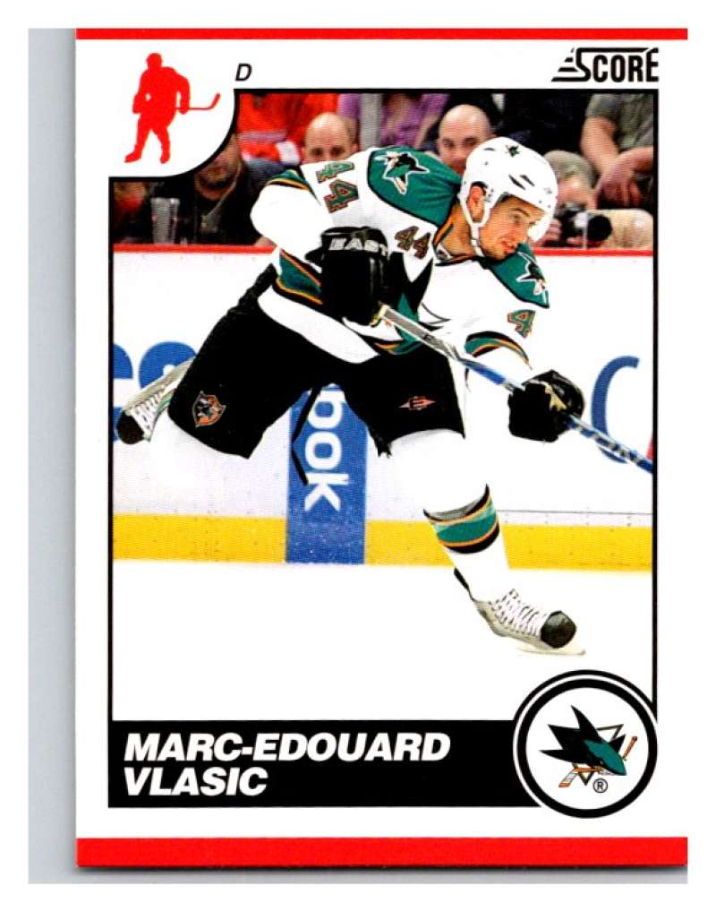 (HCW) 2010-11 Score Glossy #404 Marc-Edouard Vlasic Sharks Mint Image 1