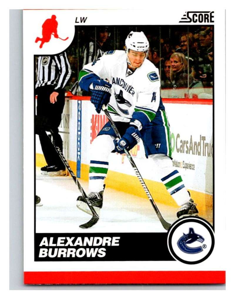 (HCW) 2010-11 Score Glossy #458 Alexandre Burrows Canucks Mint Image 1