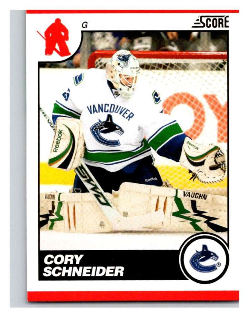 (HCW) 2010-11 Score Glossy #469 Cory Schneider Canucks Mint