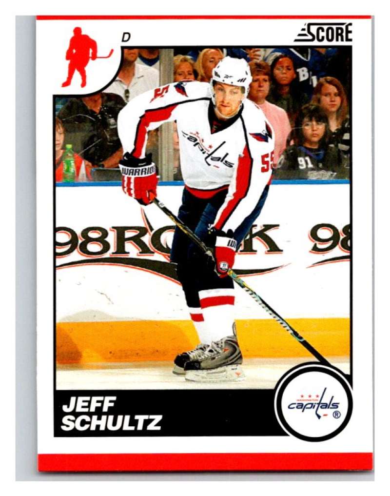 (HCW) 2010-11 Score Glossy #481 Jeff Schultz Capitals Mint Image 1