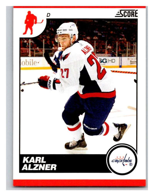 (HCW) 2010-11 Score Glossy #483 Karl Alzner Capitals Mint Image 1