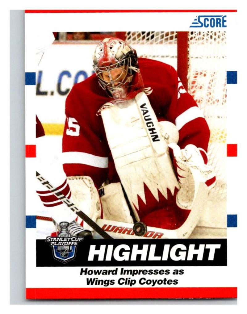 (HCW) 2010-11 Score Glossy #493 Jimmy Howard Red Wings Mint