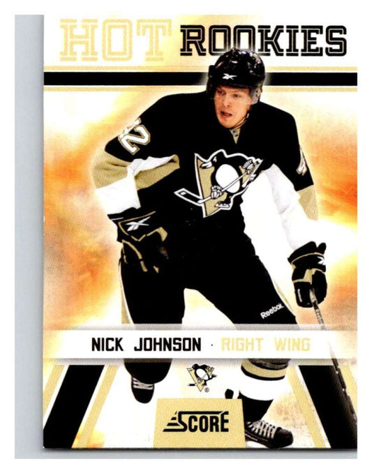2010-11 Score Glossy #502 Nick Johnson Penguins Mint Image 1