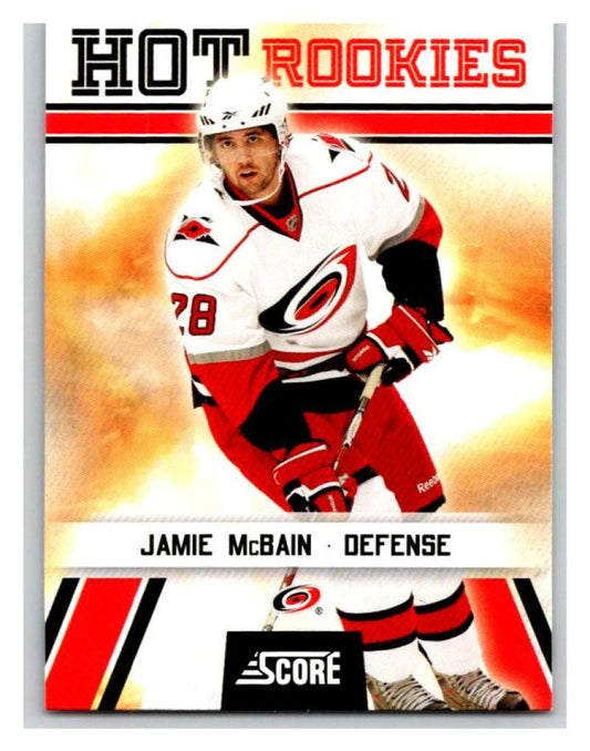 2010-11 Score Glossy #504 Jamie McBain Hurricanes Mint