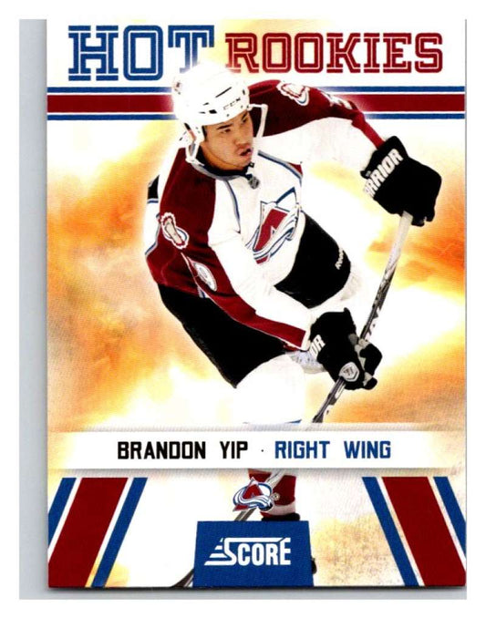 2010-11 Score Glossy #507 Brandon Yip Avalanche Mint Image 1