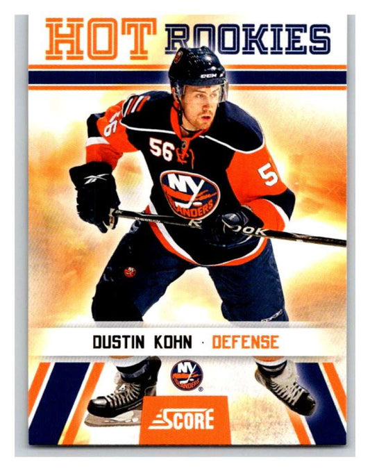 2010-11 Score Glossy #512 Dustin Kohn NY Islanders Mint Image 1