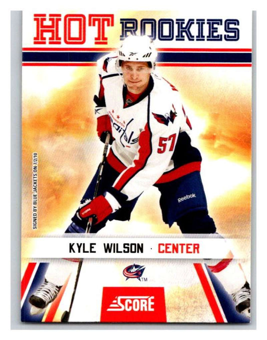 2010-11 Score Glossy #516 Kyle Wilson Blue Jackets Mint Image 1