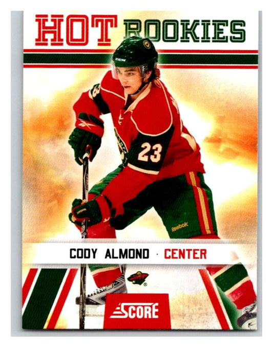 2010-11 Score Glossy #522 Cody Almond Wild Mint Image 1