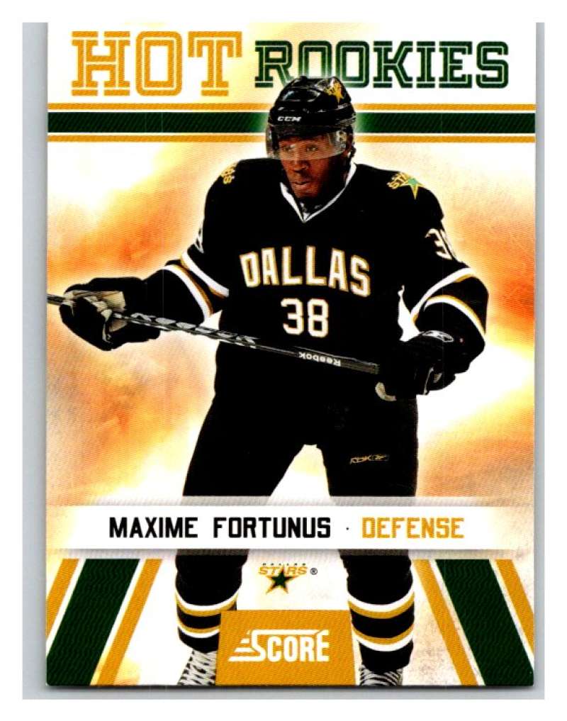 2010-11 Score Glossy #548 Maxime Fortunus Stars Mint Image 1