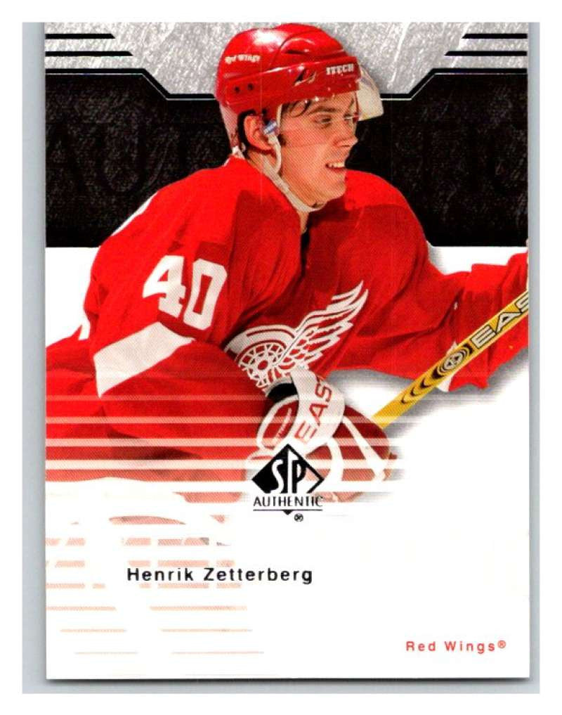 2003-04 SP Authentic #30 Henrik Zetterberg Mint