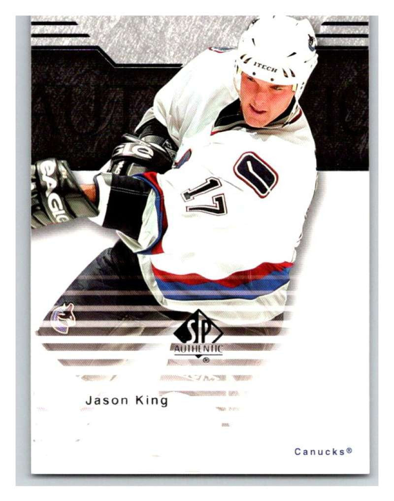 2003-04 SP Authentic #85 Jason King Mint