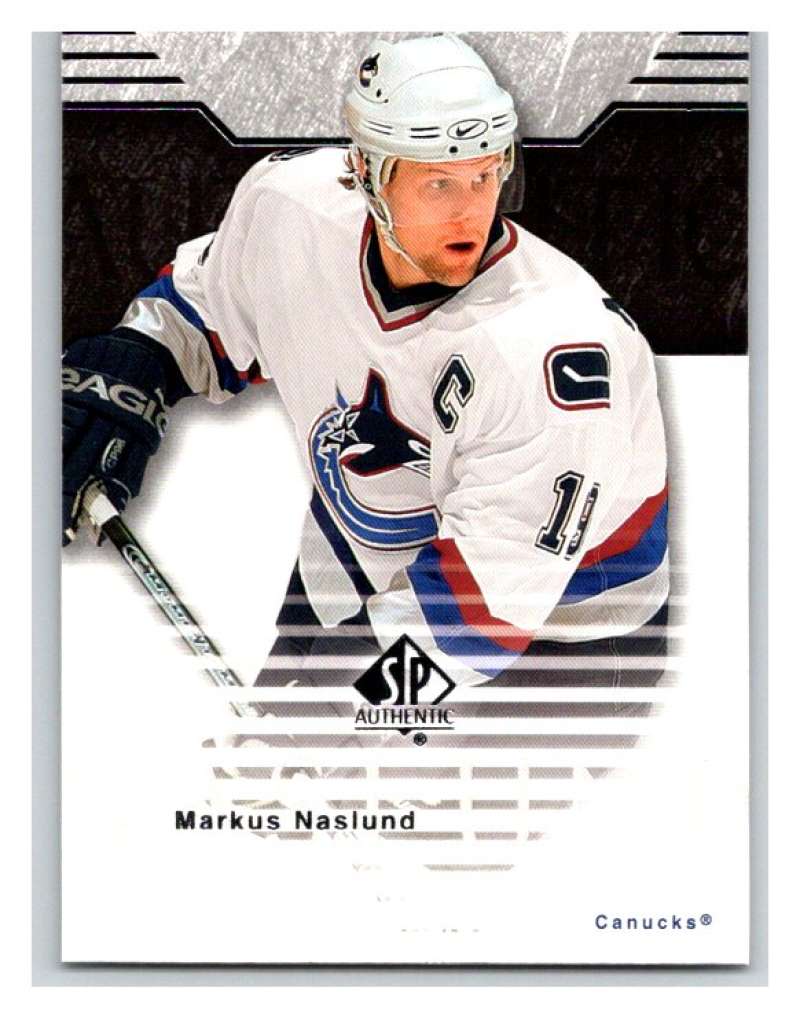 2003-04 SP Authentic #86 Markus Naslund Mint  Image 1