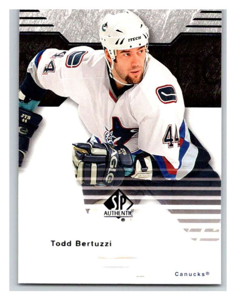 2003-04 SP Authentic #87 Todd Bertuzzi Mint