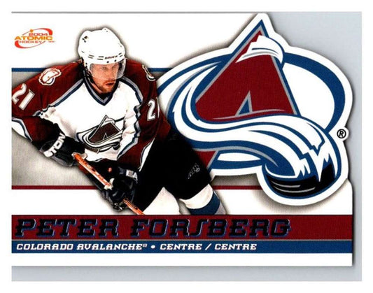 (HCW) 2003-04 Pacific McDonald's #10 Peter Forsberg Avalanche Mint NHL