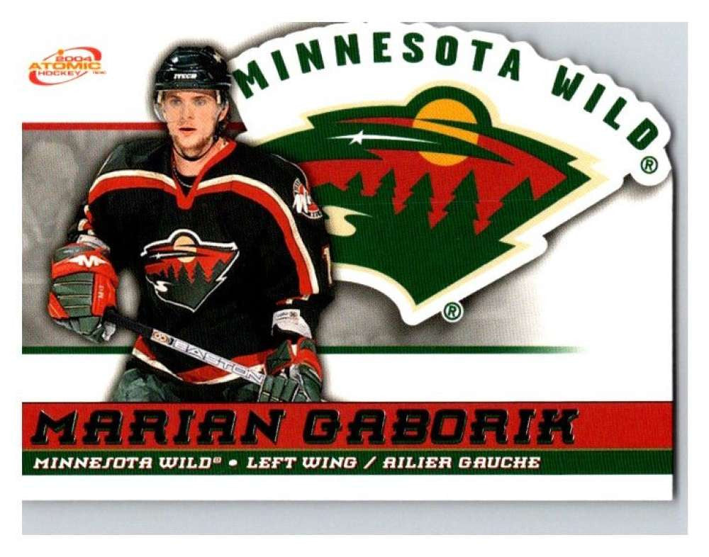 (HCW) 2003-04 Pacific McDonald's #26 Marian Gaborik Wild Mint NHL