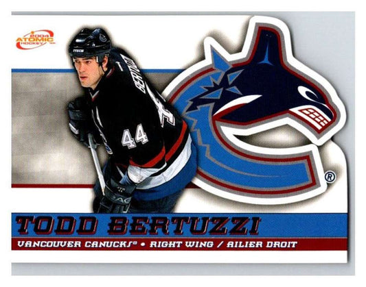 (HCW) 2003-04 Pacific McDonald's #51 Todd Bertuzzi Canucks Mint NHL