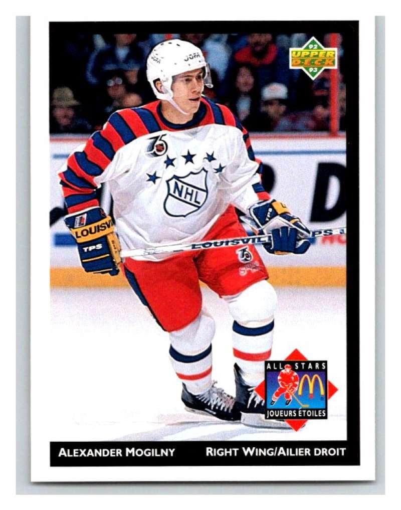 (HCW) 1992-93 McDonald's Upper Deck #22 Alexander Mogilny Sabres Mint NHL