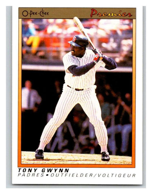 1991 O-Pee-Chee Premeir #59 Tony Gwynn Padres MLB Mint