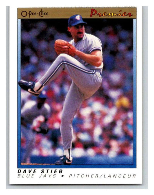 1991 O-Pee-Chee Premeir #116 Dave Stieb Blue Jays MLB Mint