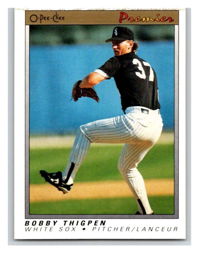 1991 O-Pee-Chee Premeir #120 Bobby Thigpen White Sox MLB Mint