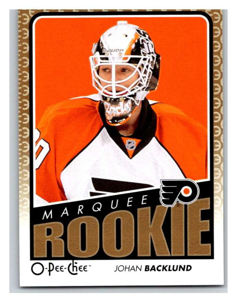 (HCW) 2009 O-Pee-Chee #769 Johan Backlund RC Rookie Flyers Mint NHL