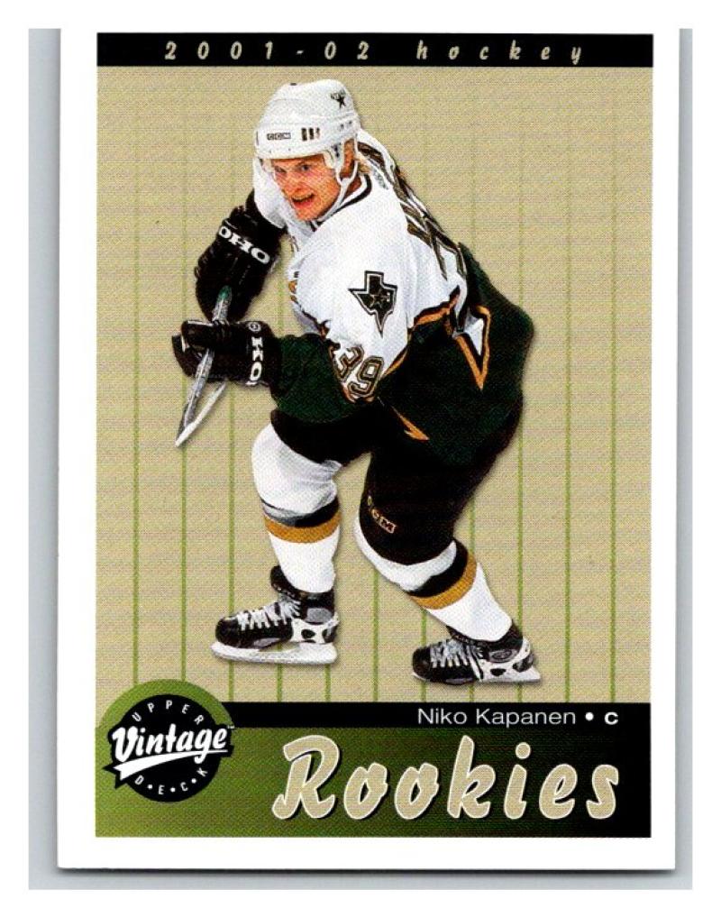 2001-02 Upper Deck Vintage #280 Niko Kapanen MINT Hockey NHL RC Rookie 02795 Image 1