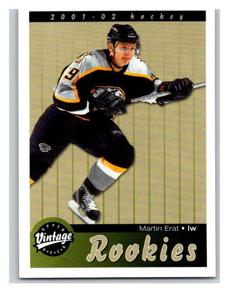 2001-02 Upper Deck Vintage #283 Martin Erat MINT Hockey NHL RC Rookie 02798
