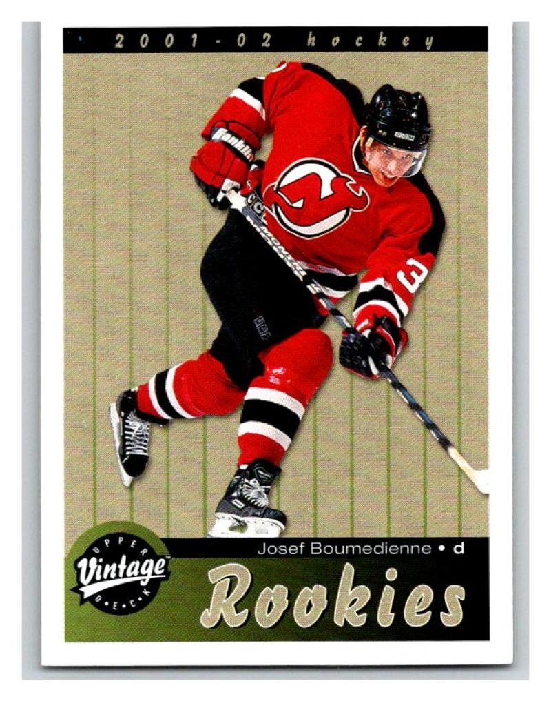2001-02 Upper Deck Vintage #284 Josef Boumedienne MINT Hockey NHL Rookie 02799 Image 1