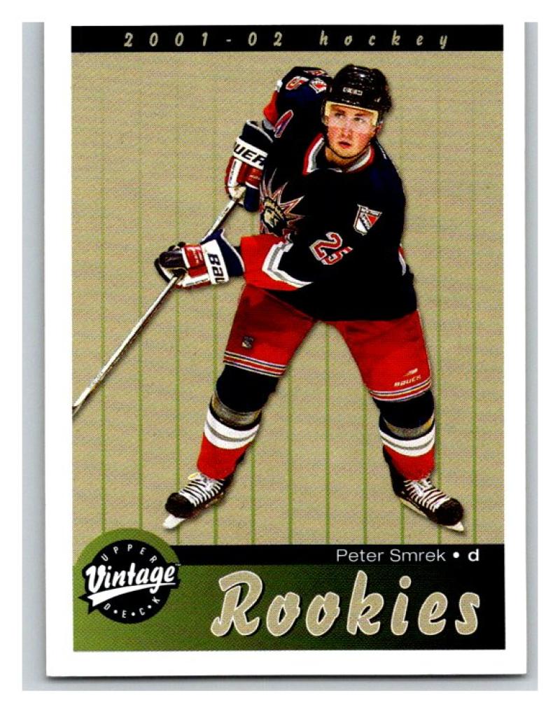 2001-02 Upper Deck Vintage #289 Peter Smrek MINT Hockey NHL RC Rookie 02803 Image 1