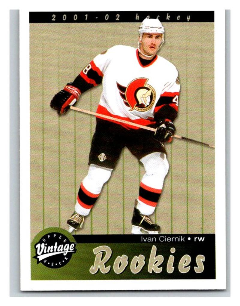 2001-02 Upper Deck Vintage #290 Ivan Ciernik MINT Hockey NHL RC Rookie 02804 Image 1