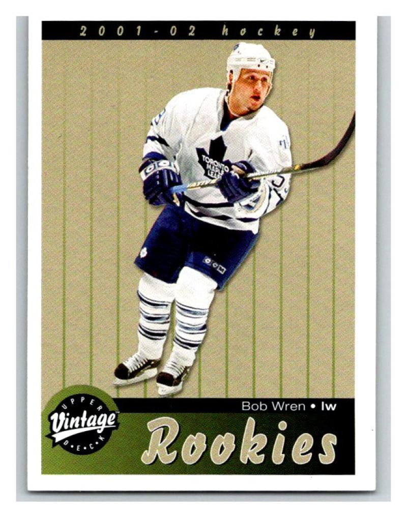 2001-02 Upper Deck Vintage #299 Bob Wren MINT Hockey NHL RC Rookie 02811