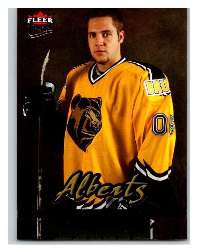 2005-06 Fleer Ultra #204 Andrew Alberts NM-MT Hockey NHL RC Rookie Bruins 02812 Image 1