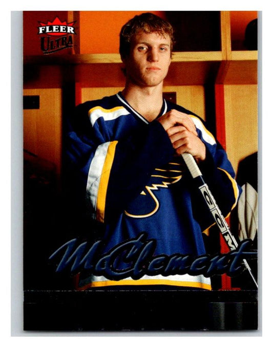 2005-06 Fleer Ultra #243 Jay McClement NM-MT Hockey NHL RC Rookie Blues 02817 Image 1