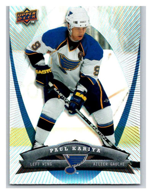 (HCW) 2008-09 Upper Deck McDonald's #42 Paul Kariya Blues NHL Mint
