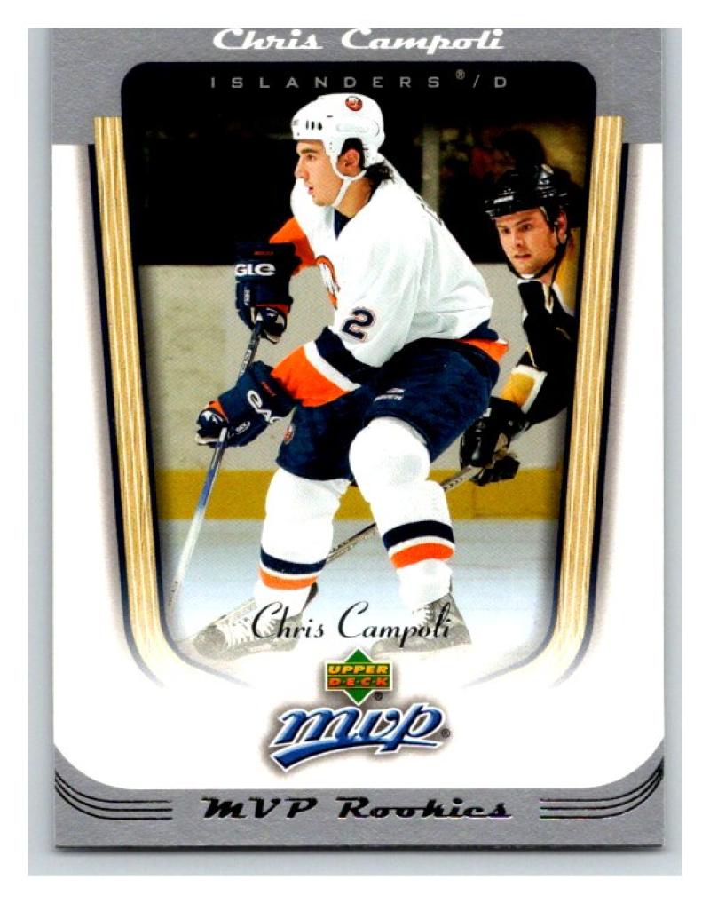 2005-06 Upper Deck MVP #437 Chris Campoli MINT Hockey NHL RC Rookie 02881 Image 1